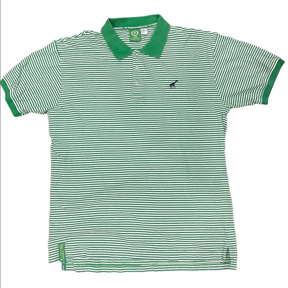 LRG shirt sleeve polo size large